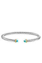 Cable Flex Bracelet, 18k Yellow Gold & Sterling Silver
